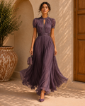 Vestido Elegancia Lavanda