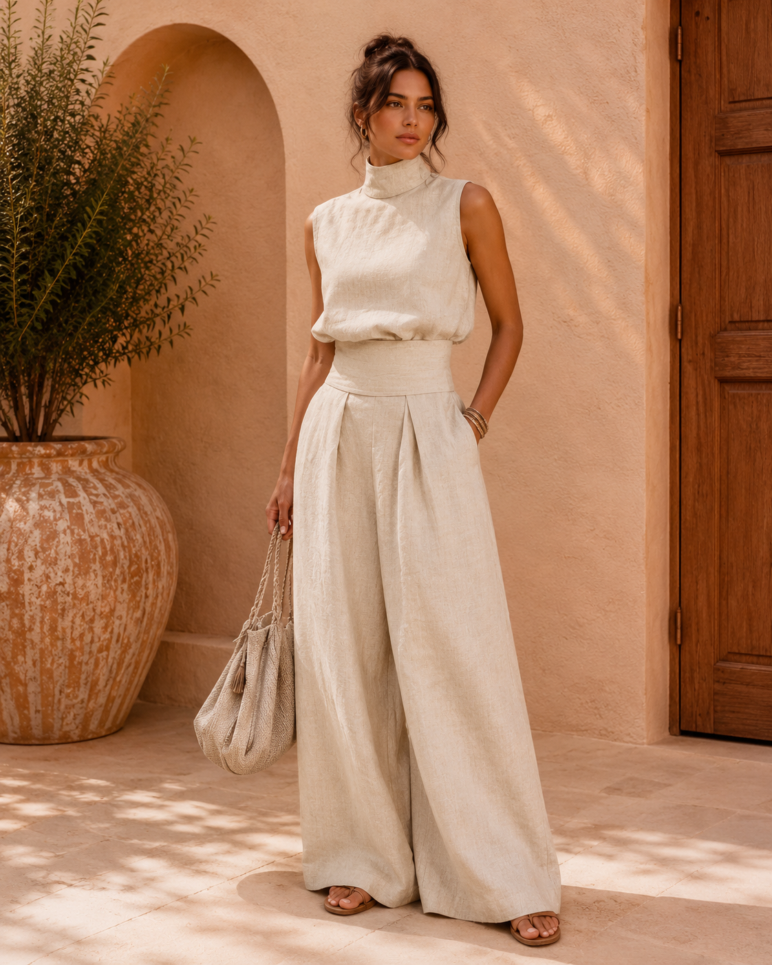 Conjunto Lino Sofisticado