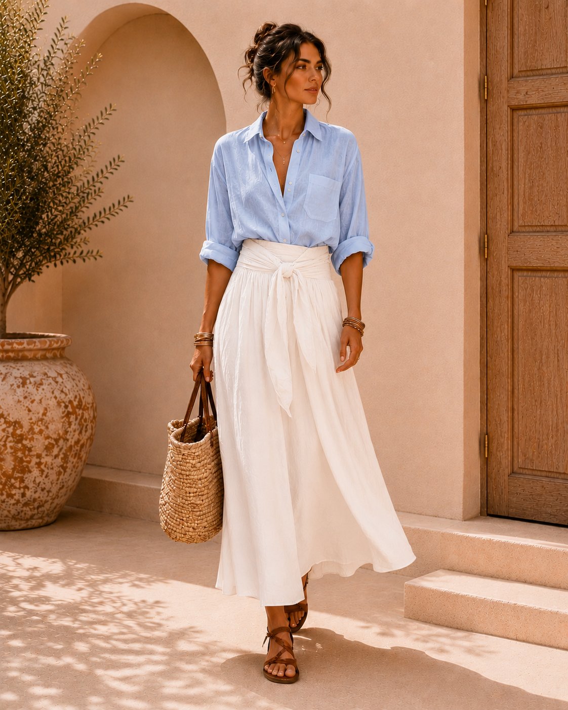 Conjunto Elegancia Mediterránea