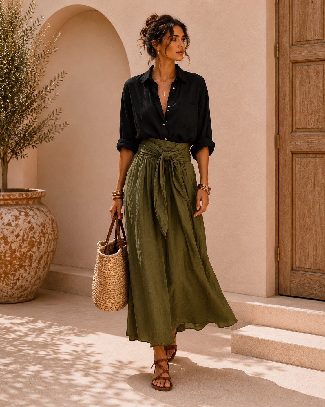 Conjunto Elegancia Mediterránea