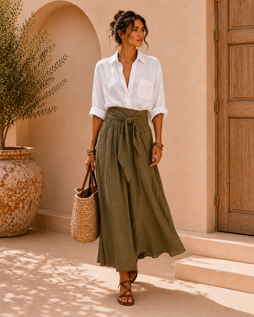 Conjunto Elegancia Mediterránea