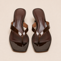 Marbella | Sandalias de tacón bajo acolchado