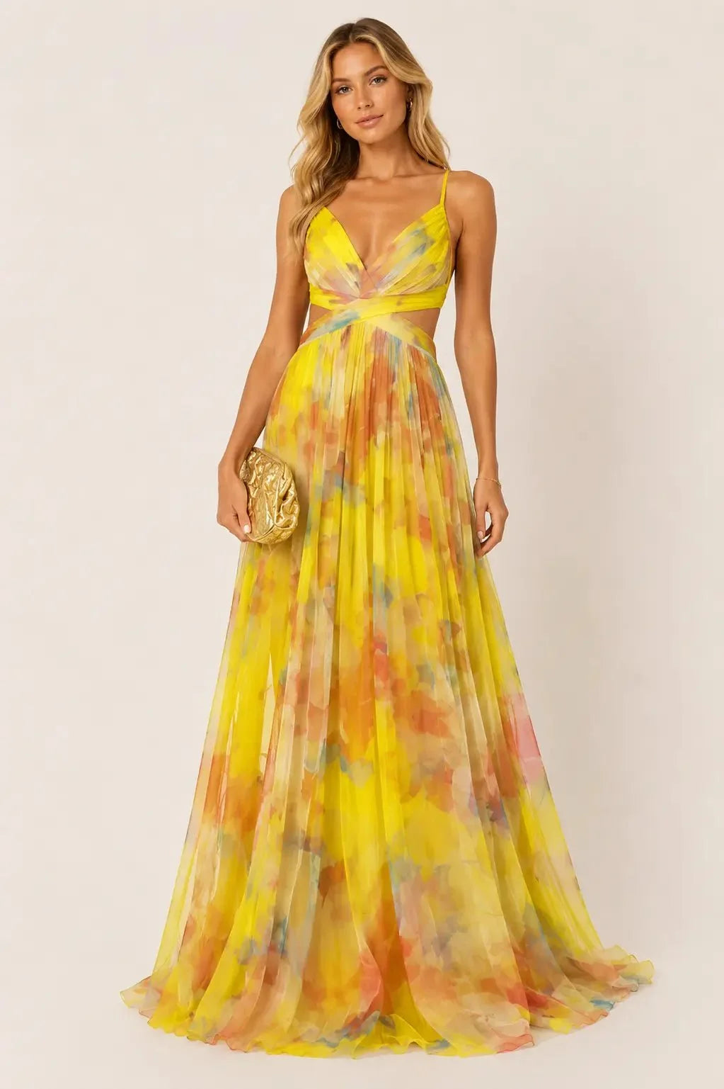 Gisela Floral Maxi Dress