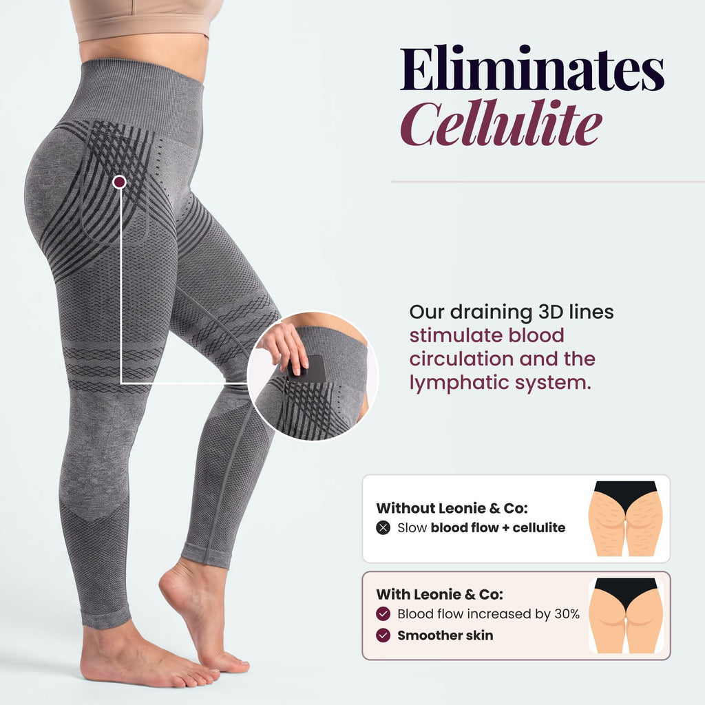 Leggings Contour 3D con bolsillo