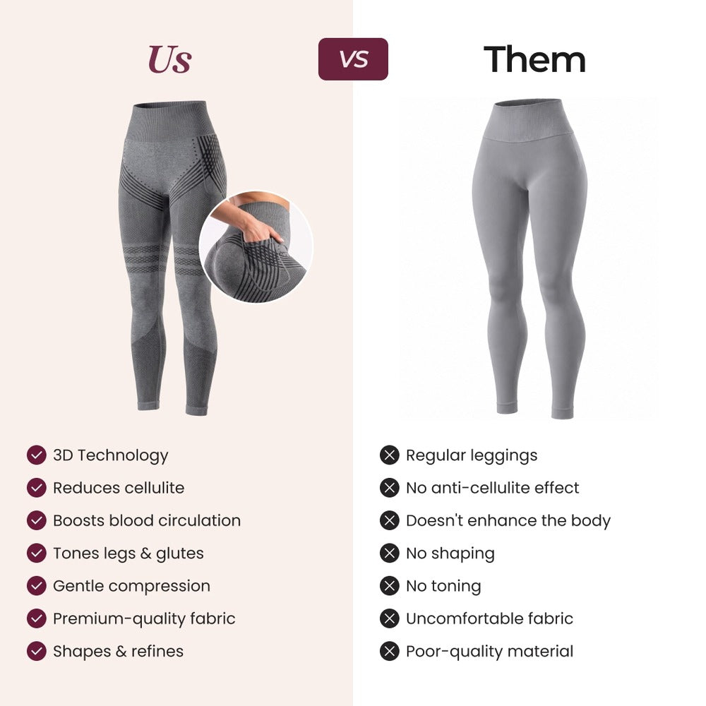 Leggings Contour 3D con bolsillo