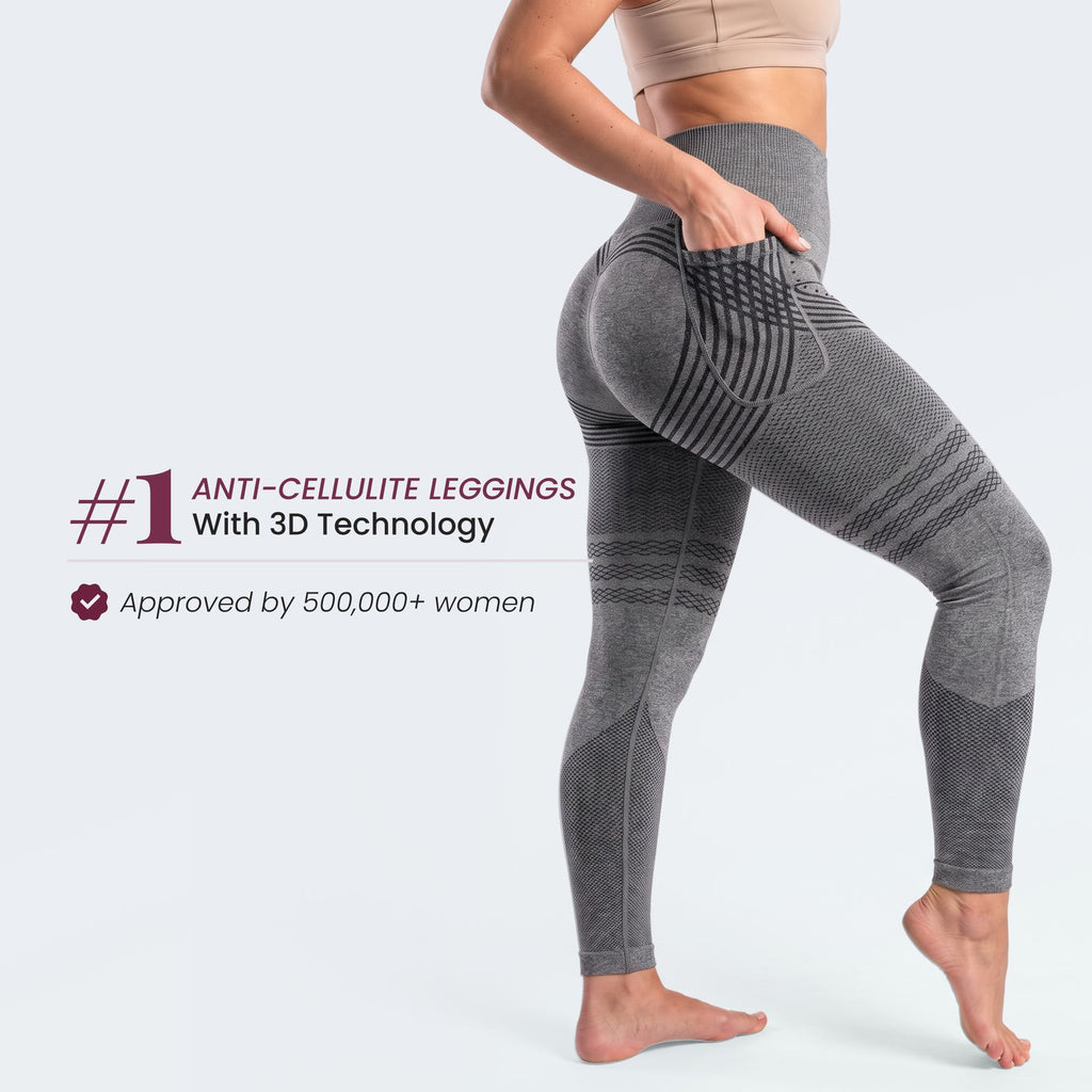 Leggings Contour 3D con bolsillo
