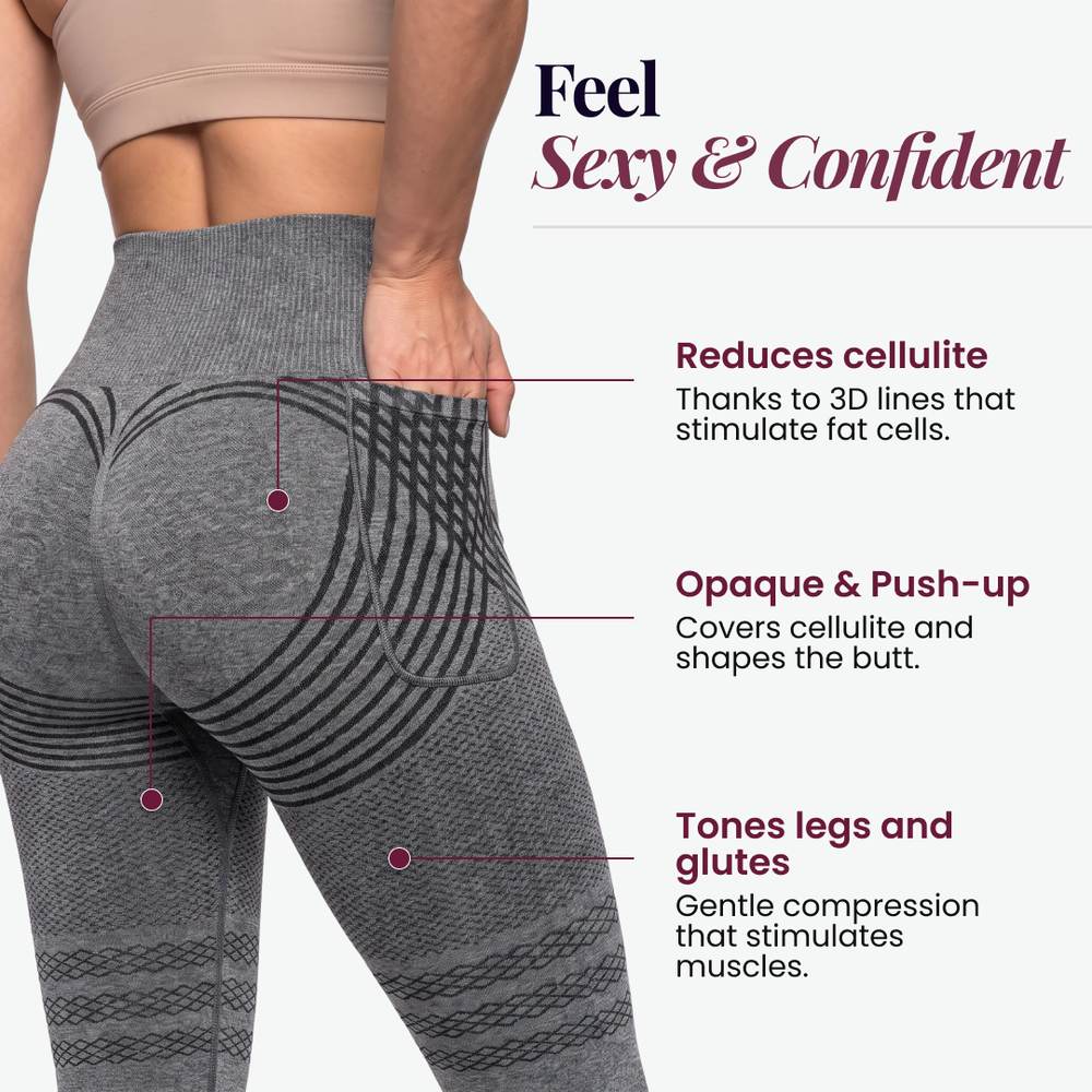 Leggings Contour 3D con bolsillo