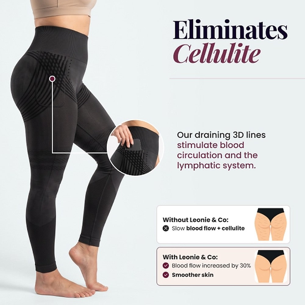 Leggings Contour 3D con bolsillo
