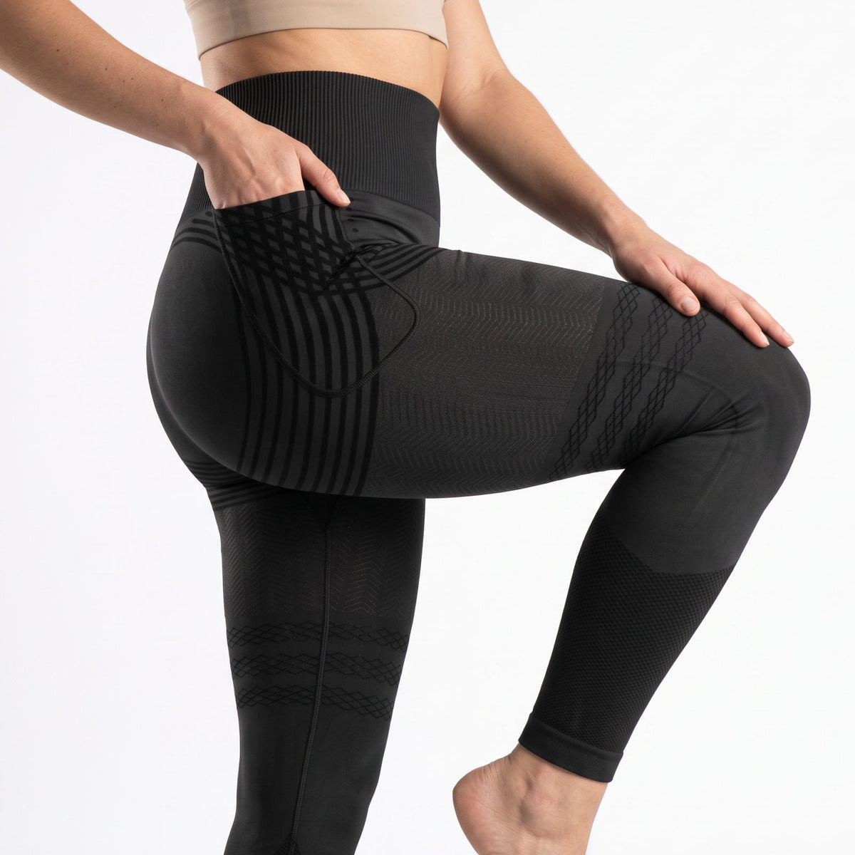 Leggings Contour 3D con bolsillo