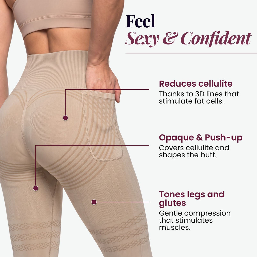 Leggings Contour 3D con bolsillo