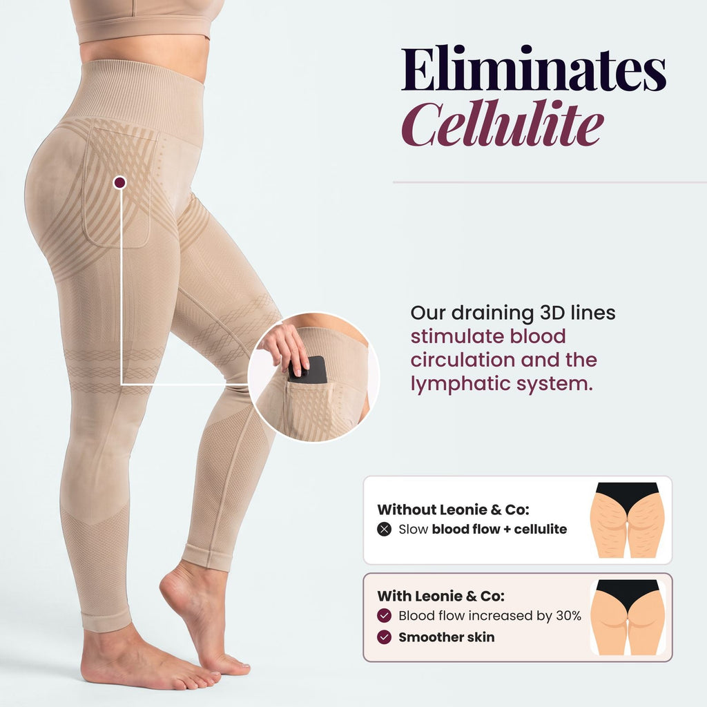 Leggings Contour 3D con bolsillo