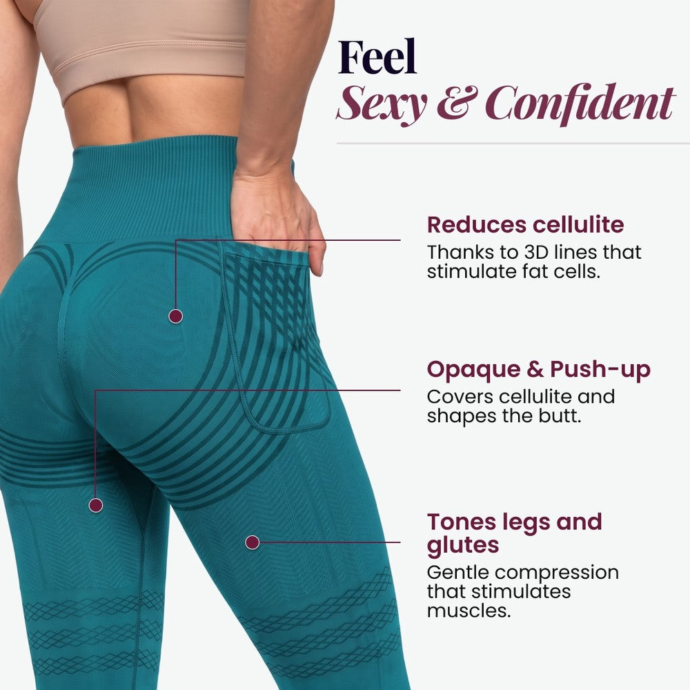 Leggings Contour 3D con bolsillo
