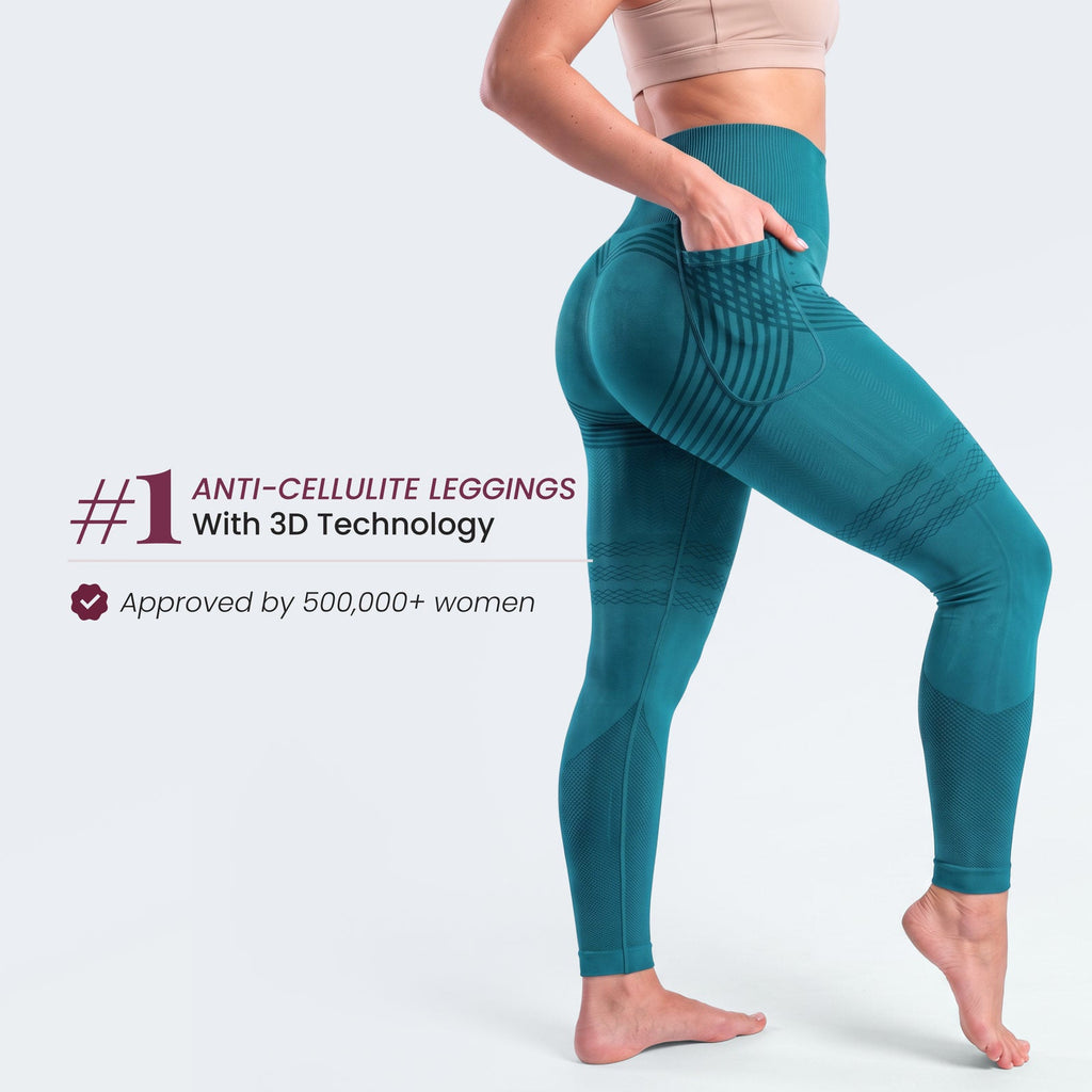 Leggings Contour 3D con bolsillo